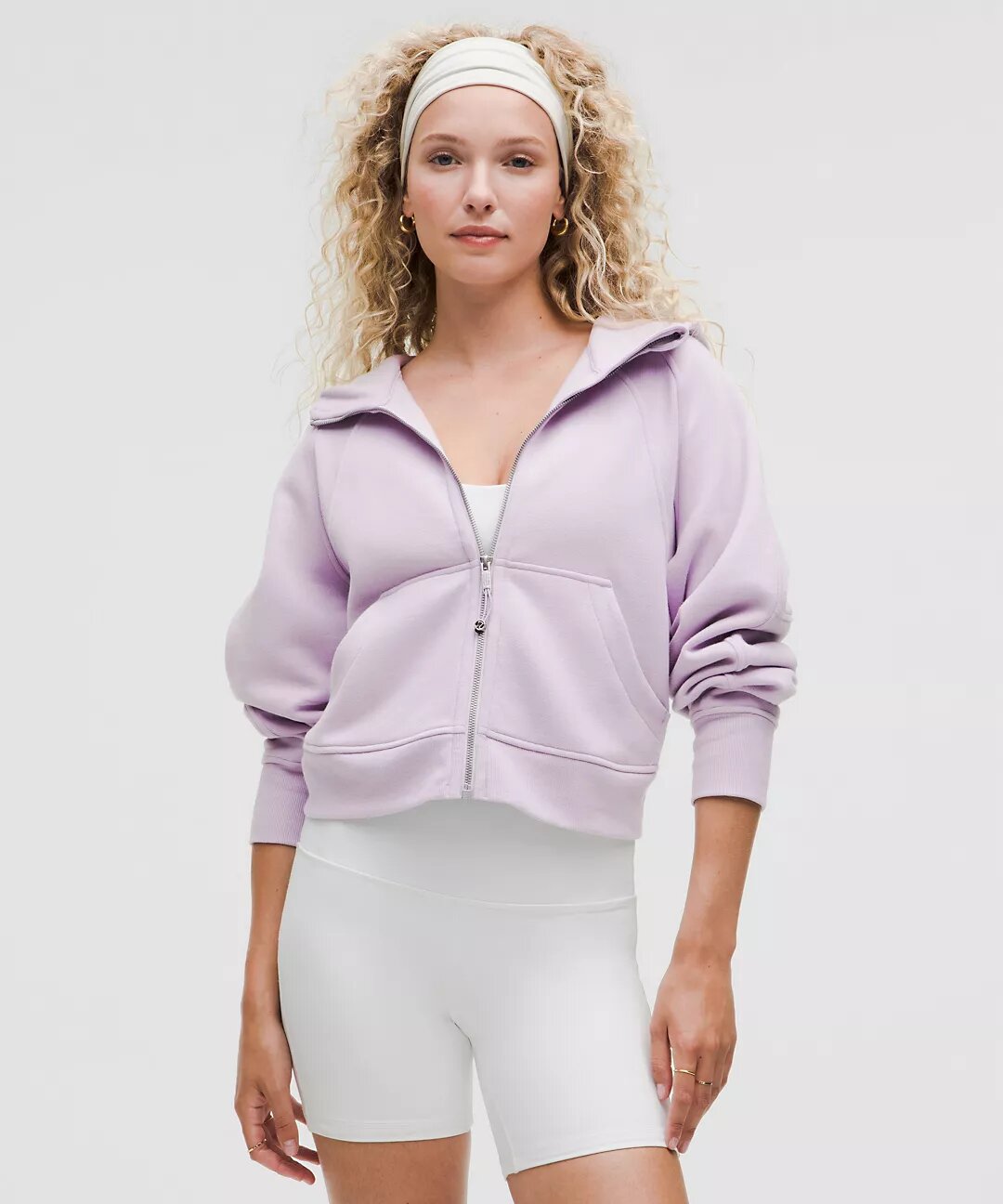 Ribbed-Knit Twist-Back Mockneck Sweater